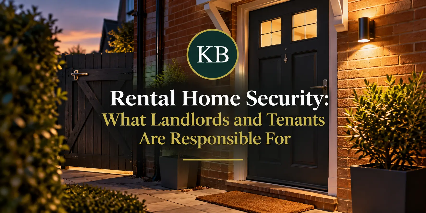 Rental Security: What Landlords Owe And Tenants Must Do