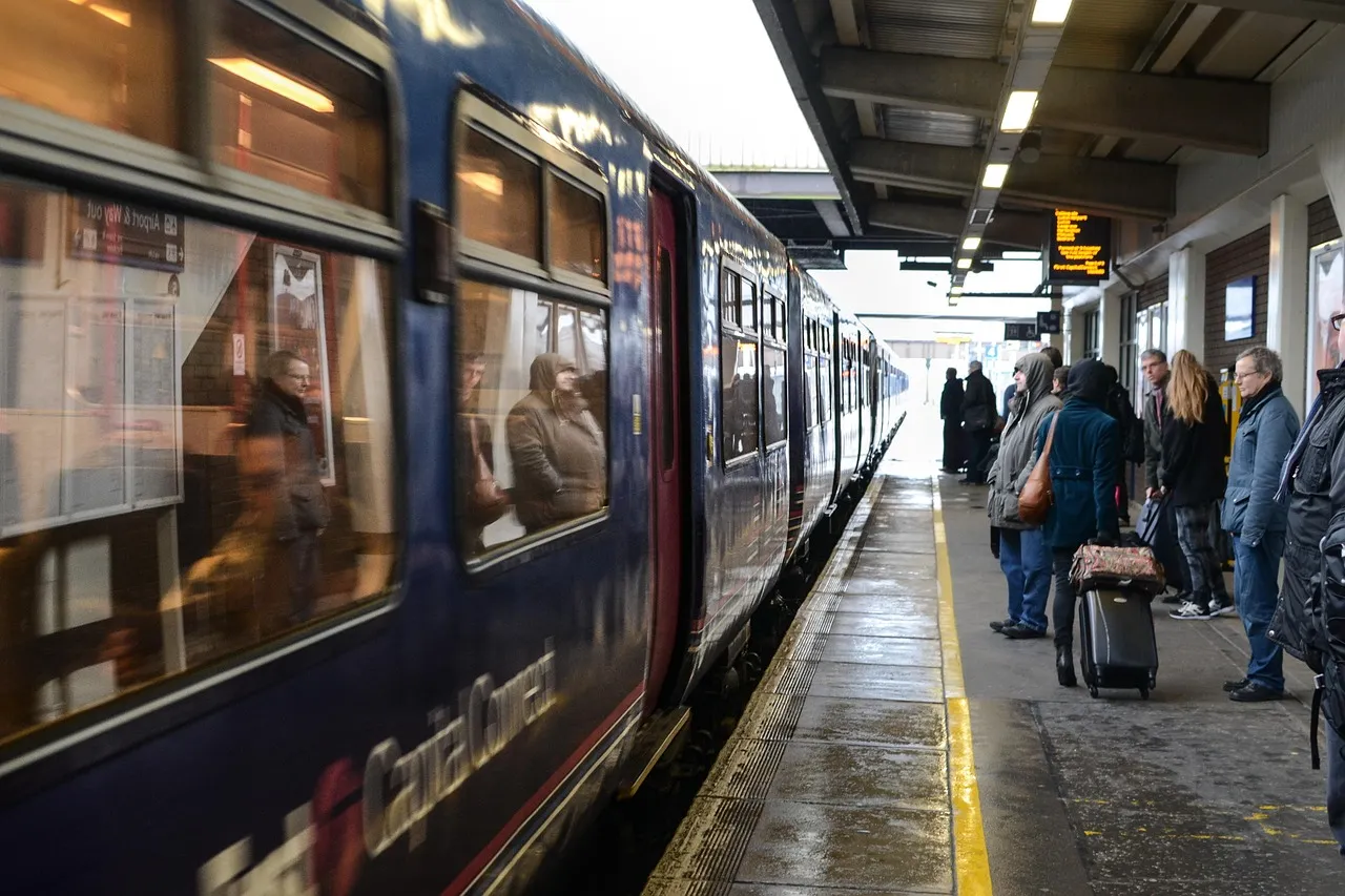 railway line in hall green