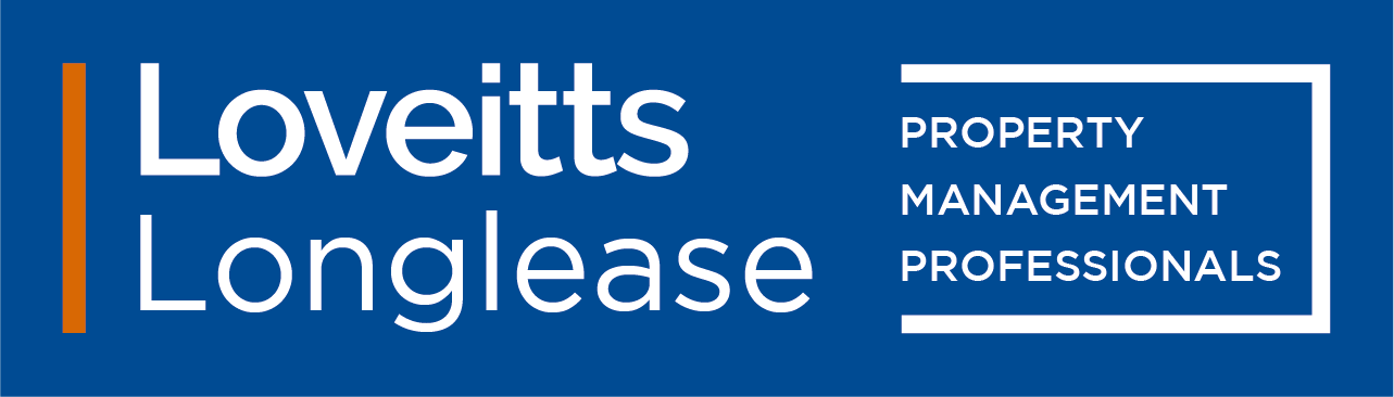 Loveitts Longlease logo with text 'Property Management Professionals' on blue background