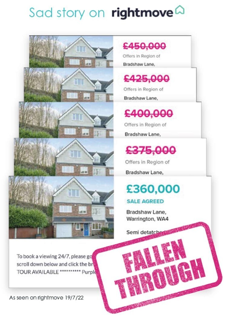 Sad story on rightmove