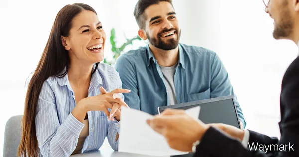 Couple laughing with EA