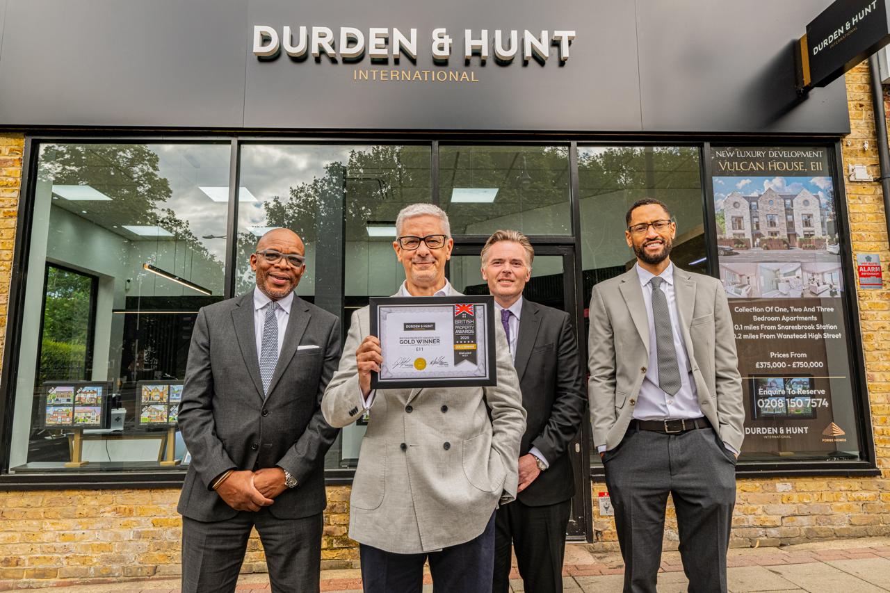 Durden & Hunt Wanstead Win British Property Awards Gold Within First Year