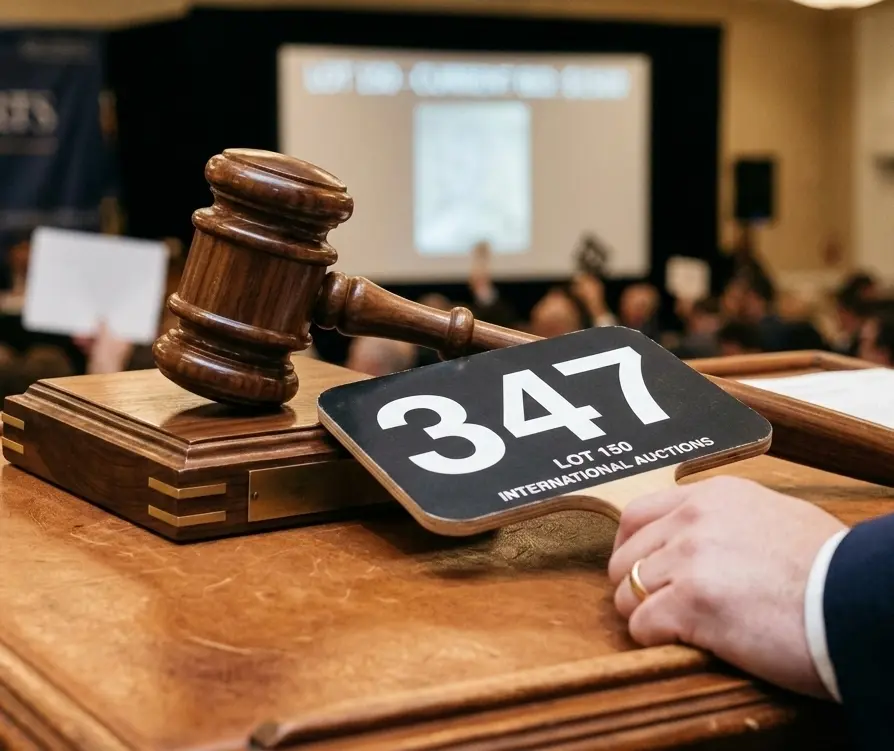 Auction Paddle