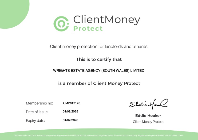 Client Money Protection Certificate