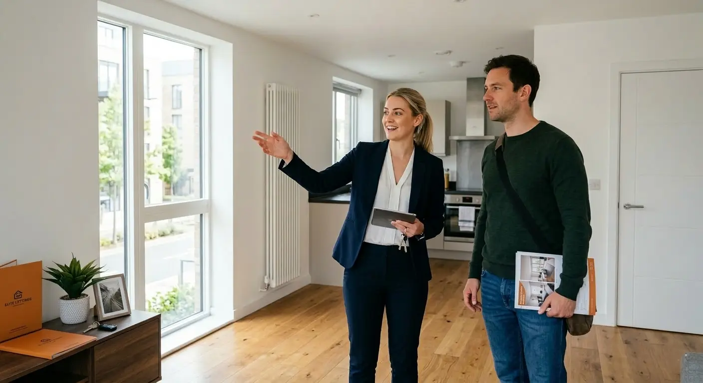 Modern rental property interior in Potters Bar