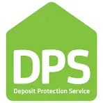 DPS Deposit Protection Service logo with white text on green background