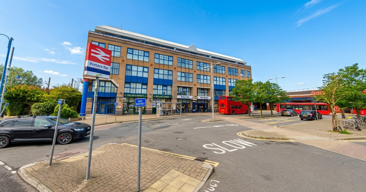 Potters Bar Train Station