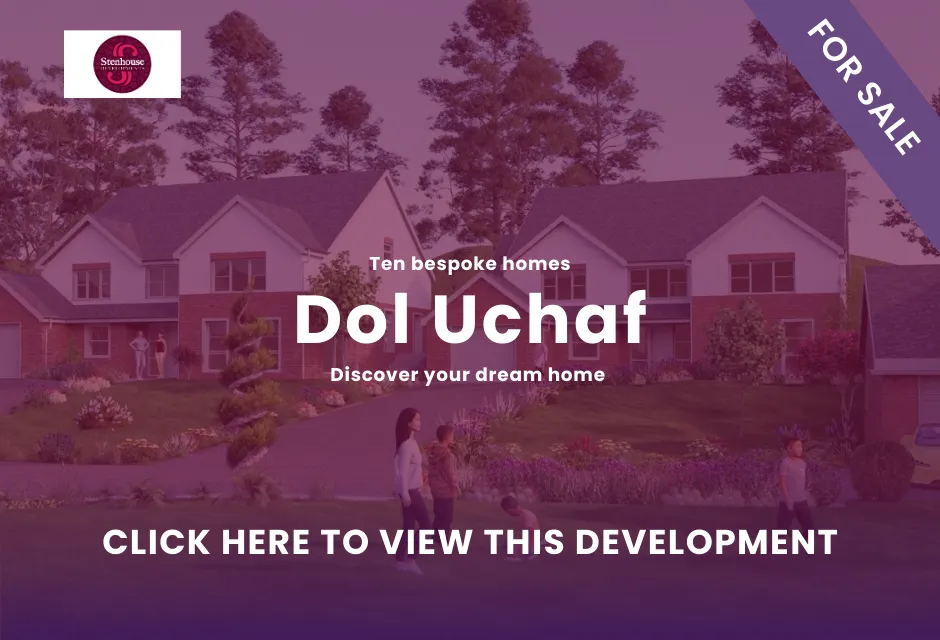 Dol Uchaf new homes by Stenhouse Developments, marketed by Williams Estates Mold office